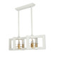 Duo Eight Light Island Pendant (522268SGLW)