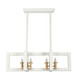 Duo Eight Light Island Pendant (522268SGLW)