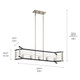 Lente Five Light Linear Chandelier (44250MOK)