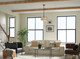 Birkleigh Three Light Pendant/Semi Flush
