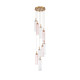 Crystorama - ADD-405-AG-SP - LED Pendant - Addis - Aged Brass