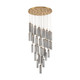 Crystorama - ADD-423-AG-SM - LED Pendant - Addis - Aged Brass