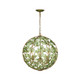 Bridget Three Light Chandelier (BGT-334-SG-GR)