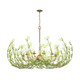 Crystorama - BGT-339-SG-GR - 12 Light Chandelier - Bridget - Soft Gold