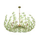Bridget 12 Light Chandelier (BGT-339-SG-GR)