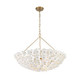 Crystorama - KLN-5208-LG - Six Light Chandelier - Killian - Luxe Gold