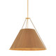 Hudson Valley - 1145-AGB - Five Light Chandelier - Sunside - Aged Brass