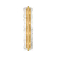 Hudson Valley - 1374-AGB - Four Light Wall Sconce - Fosterdale - Aged Brass