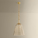 Bleecker One Light Pendant (2417-AGB)