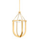 Hudson Valley - 2917-AGB - LED Lantern - Tournu - Aged Brass