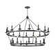 Hudson Valley - 3228-AOB - 28 Light Chandelier - Allendale - Aged Brass/Old Bronze
