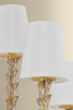 Calumet Nine Light Chandelier (6849-AGB)
