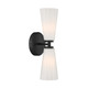 Meridian - M90109MBK - Two Light Wall Sconce - Matte Black