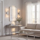 Two Light Wall Sconce (M90110CH)