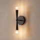 Two Light Wall Sconce (M90110MBK)