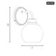 One Light Wall Sconce (M90112BN)