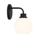 One Light Wall Sconce (M90112MBK)