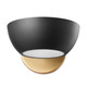 One Light Wall Sconce (M90113MBKNB)
