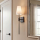 One Light Wall Sconce (M90114MBK)