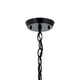 Kennewick Three Light Chandelier (52384BK)