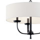 Kennewick Three Light Chandelier (52384BK)