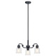 Kichler - 52397BK - Three Light Chandelier - Aivian - Black