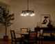 Eastmont Five Light Chandelier (52403BK)