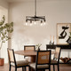 Eastmont Five Light Chandelier (52403BK)