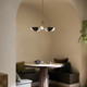Arcus Five Light Chandelier/Semi Flush