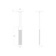 V Panels LED Pendant (3091.14)
