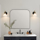 Farum One Light Wall Sconce (55153BK)