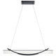 Rowan LED Linear Chandelier (84125MBK)