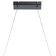Rowan LED Linear Chandelier (84125MBK)
