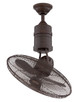 Craftmade - BW321AG3 - 18 Ceiling Fan - Bellows III Indoor/Outdoor - Aged Bronze Textured