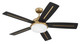 Drew 54" Ceiling fan, no Wifi 54" Ceiling Fan (DRW54SB5-NWF)