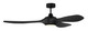 Envy 60" Ceiling Fan, Damp Rated, no Wifi 60" Ceiling Fan (EVY60FB3-NWF)