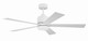 Craftmade - MCY52W5 - 52 Ceiling Fan - McCoy 52 5 Blade - White