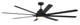 Rush 72" Ceiling Fan Wet Rated no Wifi 72" Ceiling Fan (RSH72FB8-NWF)