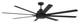 Rush 72" Ceiling Fan Wet Rated no Wifi 72" Ceiling Fan (RSH72FB8-NWF)