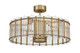 Craftmade - RVL28SB4-NWF - 24 Ceiling Fan - Reveal 24 Fandelier no Wifi - Satin Brass