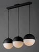 Half Moon LED Pendant (E20363-92BK)