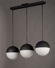 Half Moon LED Pendant (E20363-92BK)