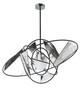 ET2 - E21059-01BKSST - LED Pendant - Astro LED - Black / Stainless Steel