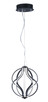 ET2 - E21172-BK - LED Pendant - Aura - Black