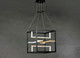 Chamber LED Pendant (E21224-BKGLD)