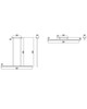 Hover LED Linear Pendant (E21370-BK)