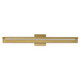 ET2 - E21393-NAB - LED Wall Sconce - Bookkeeper - Natural Aged Brass