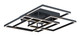 ET2 - E21518-BK - LED Flush / Wall Mount - Traverse LED - Black