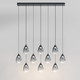 Dewdrop LED Linear Pendant (E21566-142BK)