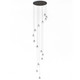 ET2 - E21569-142BK - LED Pendant - Dewdrop - Black